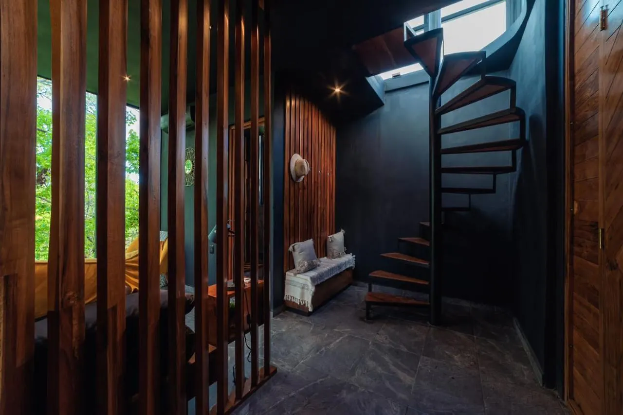 Increible Casa Elevada Con Cenote Privado En Tulum Balcheil